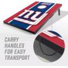 YouTheFan NFL 2′ x 3′ Portable Cornhole Game with Logo Bags(New York Giants)