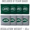 YouTheFan NFL 2′ x 3′ Portable Cornhole Game with Logo Bags(New York Jets)