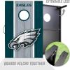 YouTheFan NFL 2′ x 3′ Portable Cornhole Game with Logo Bags(Philadelphia Eagles)