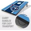 YouTheFan NFL 2′ x 3′ Portable Cornhole Game with Logo Bags(Tennessee Titans)