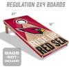 YouTheFan NFL 2′ x 4′ Slogan Series Professional Wood Cornhole Game(Arizona Cardinals)
