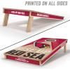 YouTheFan NFL 2′ x 4′ Slogan Series Professional Wood Cornhole Game(Arizona Cardinals)