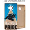 YouTheFan NFL 2′ x 4′ Slogan Series Professional Wood Cornhole Game(Carolina Panthers)