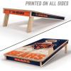 YouTheFan NFL 2′ x 4′ Slogan Series Professional Wood Cornhole Game(Chicago Bears)