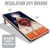 YouTheFan NFL 2′ x 4′ Slogan Series Professional Wood Cornhole Game(Chicago Bears)