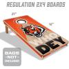 YouTheFan NFL 2′ x 4′ Slogan Series Professional Wood Cornhole Game(Cincinnati Bengals)