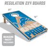 YouTheFan NFL 2′ x 4′ Slogan Series Professional Wood Cornhole Game(Detroit Lions)