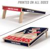 YouTheFan NFL 2′ x 4′ Slogan Series Professional Wood Cornhole Game(Houston Texans)