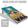 YouTheFan NFL 2′ x 4′ Slogan Series Professional Wood Cornhole Game(Jacksonville Jaguars)