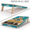 YouTheFan NFL 2′ x 4′ Slogan Series Professional Wood Cornhole Game(Jacksonville Jaguars)