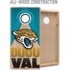 YouTheFan NFL 2′ x 4′ Slogan Series Professional Wood Cornhole Game(Jacksonville Jaguars)