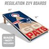 YouTheFan NFL 2′ x 4′ Slogan Series Professional Wood Cornhole Game(New England Patriots)