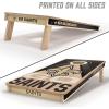 YouTheFan NFL 2′ x 4′ Slogan Series Professional Wood Cornhole Game(New Orleans Saints)