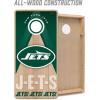 YouTheFan NFL 2′ x 4′ Slogan Series Professional Wood Cornhole Game(New York Jets)