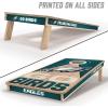 YouTheFan NFL 2′ x 4′ Slogan Series Professional Wood Cornhole Game(Philadelphia Eagles)