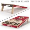YouTheFan NFL 2′ x 4′ Slogan Series Professional Wood Cornhole Game(Tampa Bay Buccaneers)