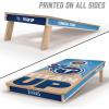 YouTheFan NFL 2′ x 4′ Slogan Series Professional Wood Cornhole Game(Tennessee Titans)