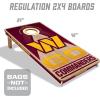 YouTheFan NFL 2′ x 4′ Slogan Series Professional Wood Cornhole Game(Washington Commanders)