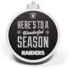 YouTheFan NFL 3D Logo Series Ornament(Las Vegas Raiders)
