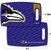 YouTheFan NFL Arizona Cardinals Logo Series Cutting Board(Baltimore Ravens)
