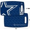 YouTheFan NFL Arizona Cardinals Logo Series Cutting Board(Dallas Cowboys)