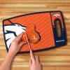 YouTheFan NFL Arizona Cardinals Logo Series Cutting Board(Denver Broncos)