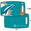 YouTheFan NFL Arizona Cardinals Logo Series Cutting Board(Miami Dolphins)