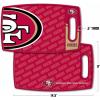 YouTheFan NFL Arizona Cardinals Logo Series Cutting Board(San Francisco 49ers)