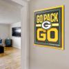 YouTheFan NFL Arizona Cardinals Slogan Series 3D Wall Art(Green Bay Packers)