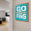 YouTheFan NFL Arizona Cardinals Slogan Series 3D Wall Art(Miami Dolphins)
