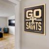 YouTheFan NFL Arizona Cardinals Slogan Series 3D Wall Art(New Orleans Saints)