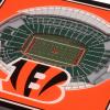 YouTheFan NFL Green Bay Packers 3D StadiumView Coasters – Lambeau Field(Cincinnati Bengals)