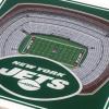 YouTheFan NFL Green Bay Packers 3D StadiumView Coasters – Lambeau Field(New York Jets)