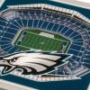 YouTheFan NFL Green Bay Packers 3D StadiumView Coasters – Lambeau Field(Philadelphia Eagles)