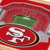 YouTheFan NFL Green Bay Packers 3D StadiumView Coasters – Lambeau Field(San Francisco 49ers)
