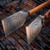 YouTheFan NFL Grill-A-Tongs: 18” Stainless Steel Laser Cut Logo BBQ Tongs(Indianapolis Colts)