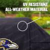 YouTheFan NFL Heavy Duty Waterproof Grill Cover – UV Resistant, Durable Polyester BBQ Cover, Weatherproof Protection for Outdoor Gas or Charcoal Grills, for Grills up to 5’ Wide(Baltimore Ravens)