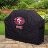 YouTheFan NFL Heavy Duty Waterproof Grill Cover – UV Resistant, Durable Polyester BBQ Cover, Weatherproof Protection for Outdoor Gas or Charcoal Grills, for Grills up to 5’ Wide(San Francisco 49ers)