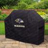 YouTheFan NFL Heavy Duty Waterproof Grill Cover – UV Resistant, Durable Polyester BBQ Cover, Weatherproof Protection for Outdoor Gas or Charcoal Grills, for Grills up to 5’ Wide(Baltimore Ravens)