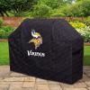 YouTheFan NFL Heavy Duty Waterproof Grill Cover – UV Resistant, Durable Polyester BBQ Cover, Weatherproof Protection for Outdoor Gas or Charcoal Grills, for Grills up to 5’ Wide(Minnesota Vikings)