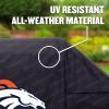 YouTheFan NFL Heavy Duty Waterproof Grill Cover – UV Resistant, Durable Polyester BBQ Cover, Weatherproof Protection for Outdoor Gas or Charcoal Grills, for Grills up to 5’ Wide(Denver Broncos)