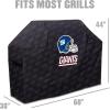 YouTheFan NFL Heavy Duty Waterproof Grill Cover – UV Resistant, Durable Polyester BBQ Cover, Weatherproof Protection for Outdoor Gas or Charcoal Grills, for Grills up to 5’ Wide(New York Giants)