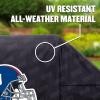 YouTheFan NFL Heavy Duty Waterproof Grill Cover – UV Resistant, Durable Polyester BBQ Cover, Weatherproof Protection for Outdoor Gas or Charcoal Grills, for Grills up to 5’ Wide(New York Giants)