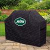 YouTheFan NFL Heavy Duty Waterproof Grill Cover – UV Resistant, Durable Polyester BBQ Cover, Weatherproof Protection for Outdoor Gas or Charcoal Grills, for Grills up to 5’ Wide(New York Jets)