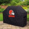 YouTheFan NFL Heavy Duty Waterproof Grill Cover – UV Resistant, Durable Polyester BBQ Cover, Weatherproof Protection for Outdoor Gas or Charcoal Grills, for Grills up to 5’ Wide(Cleveland Browns)
