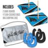 YouTheFan NFL Horseshoe Bags Game(Carolina Panthers)