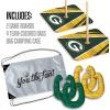 YouTheFan NFL Horseshoe Bags Game(Green Bay Packers)