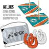 YouTheFan NFL Horseshoe Bags Game(Miami Dolphins)