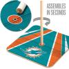 YouTheFan NFL Horseshoe Bags Game(Miami Dolphins)