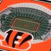 YouTheFan NFL Licensed Fan Cribbage Wood Board Game(Cincinnati Bengals)